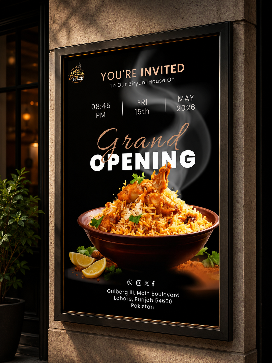 Biryani Blaze Opening